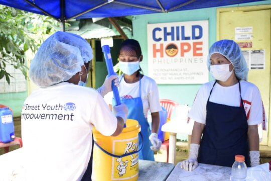 To help more street children to help themselves