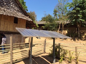 The solar panels