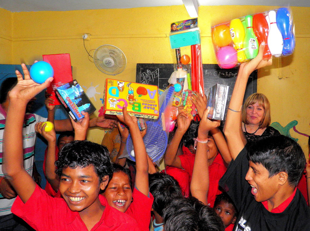 How to Share Give Joy with Toys to kids who have never had them