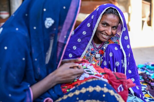 Restore sight for 1,500 women in Pakistan.