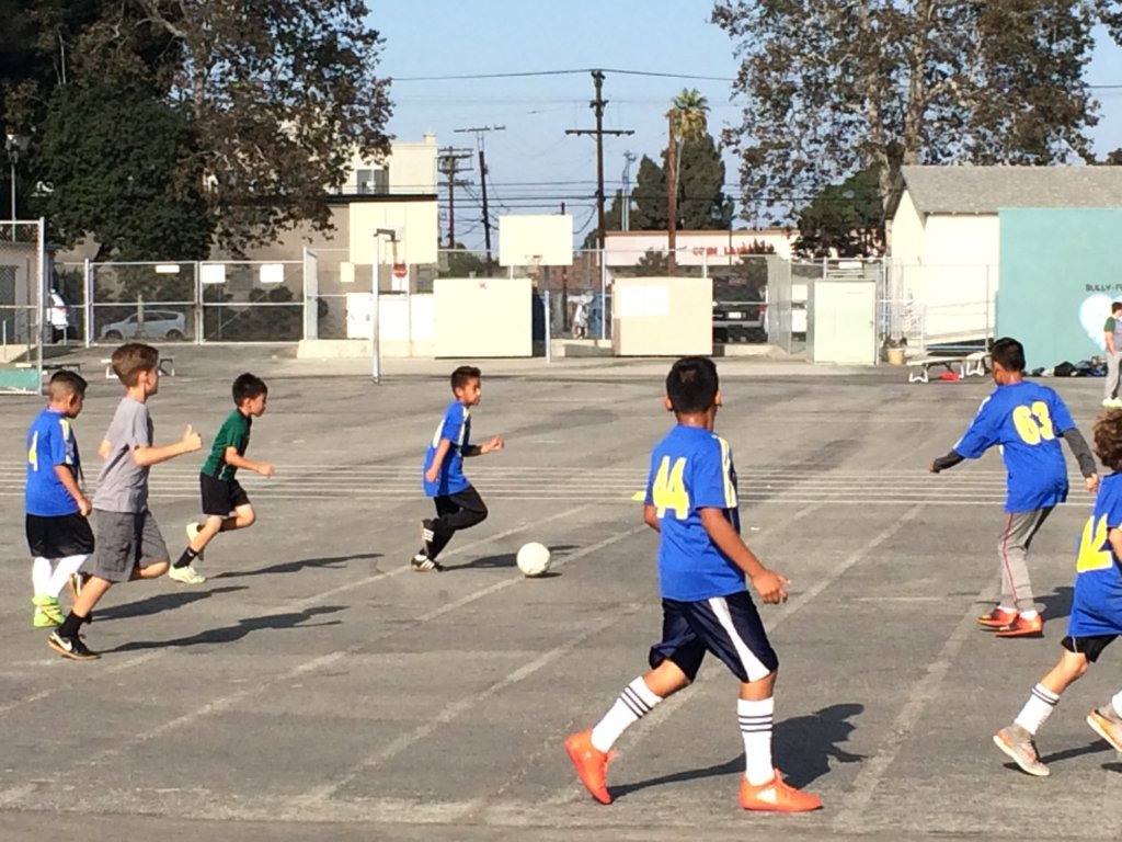 Create a Safe Place to Play Soccer for 500 LA Kids GlobalGiving