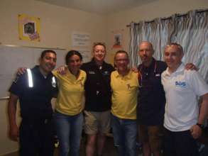 A medical team visit