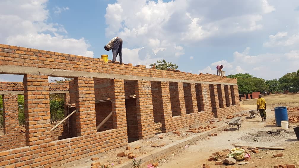 Photos from Build 1x4 classroom block for 300 pupils in Zambia GlobalGiving