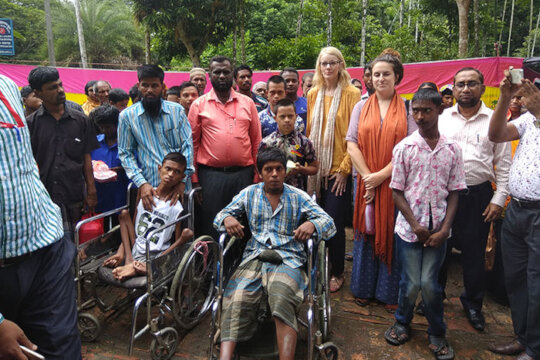 FREE OF COST DISTRIBUTION OF ASSISTIVE DEVICE