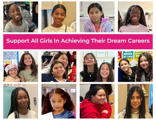 Support All Girls In Achieving Their Dream Careers