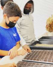 Students Helping Plant Next Round of Crops