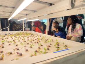 First Field Trip at New Aquaponics Center