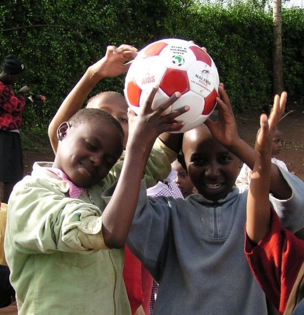 Donate African made balls to children in Africa GlobalGiving
