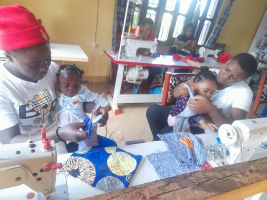 Stitching New Beginnings for Trafficked Children