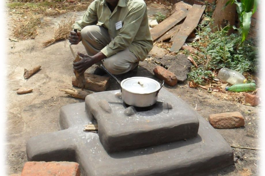 Cooking on more efficient clay stoves GlobalGiving