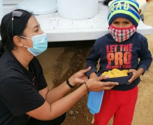 Food aid for Women & Children In South Africa