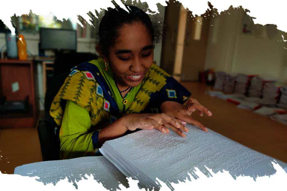 Donate to Help blind students by donating braille books GlobalGiving