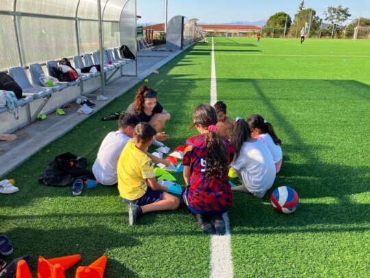 Sport & Safe Spaces for Refugee Families in Greece