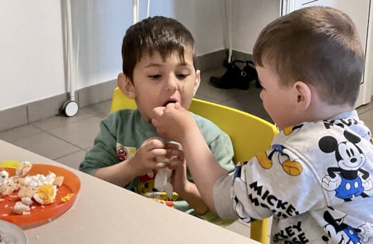 Healthy Meals for Special Needs Romanian Orphans