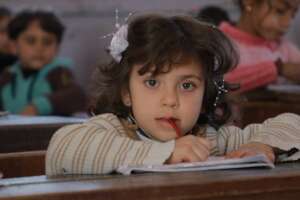 Build classrooms and teach kids in Syrian camps
