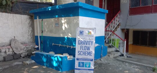 Gravity Flow Clean Water for North Pakistan