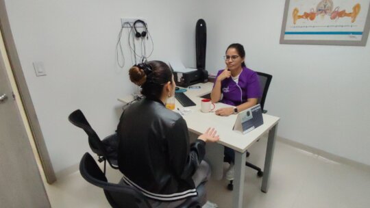 Mental health for deaf youth in Colombia