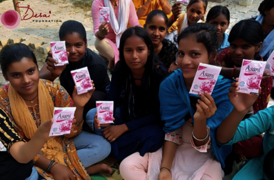 Provide Period Products across rural India