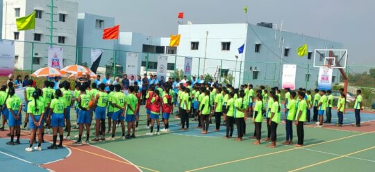 Sponsor Indoor Sports Hall in Sphoorti Campus