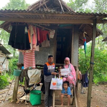 Provide Food Aid to Needy Families in Indonesia