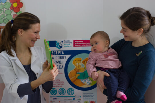Providing Doctors with Books for Toddlers