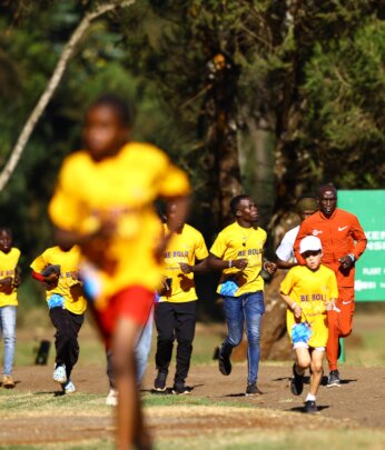 Running to Bridge the Academic Gap