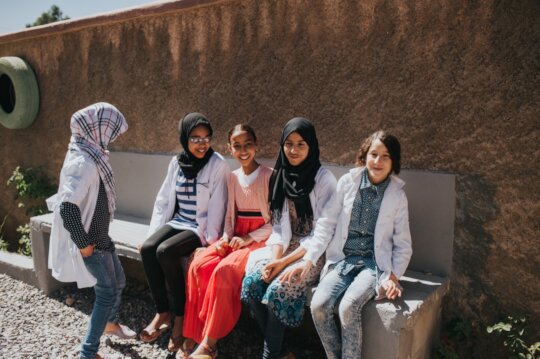 Support marginalised girls' education in Morocco