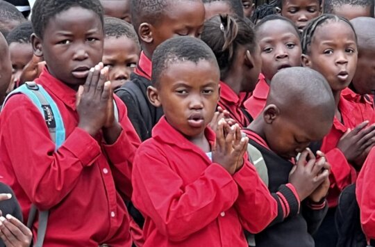 Bank Safe for South African School's Laptops