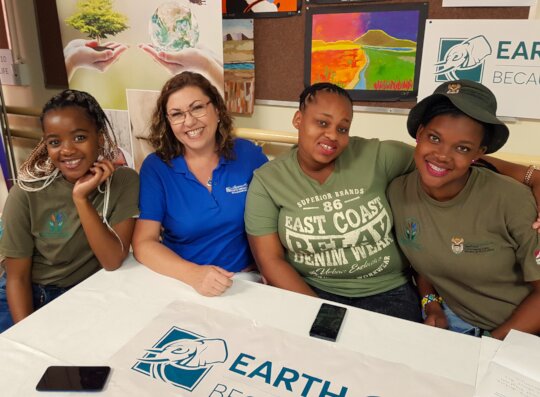African Children Living in Harmony with Nature