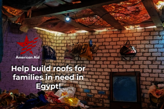 Build Roofs for 50 Poor Egyptian Families!