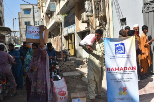Donate 500 Ramadan Food Packs in Pakistan