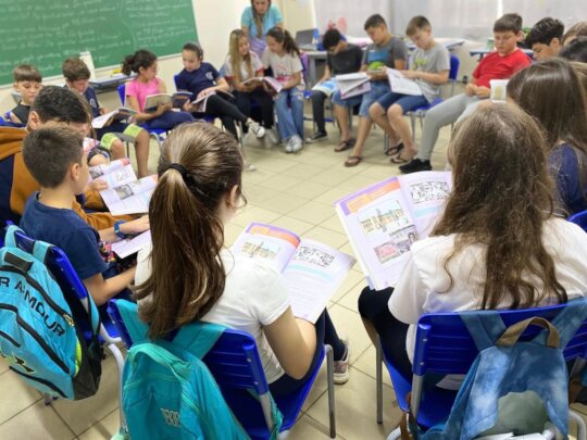 A chance to learn English and change kids future