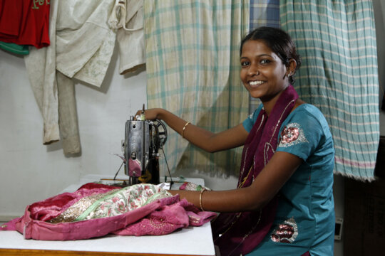 Tailoring Skills for 50 Girls in Kolkata, India