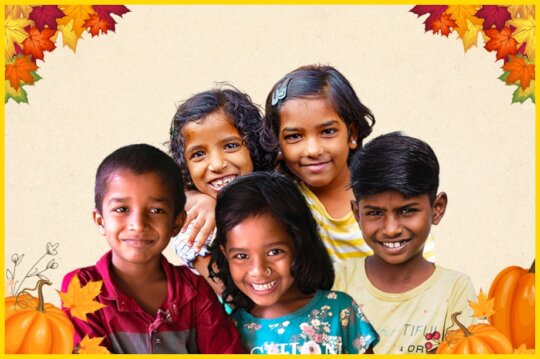 Help Us Give Every Child a Reason to Be Thankful