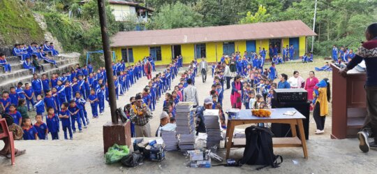 Support 100 destitute kids for education in Nepal