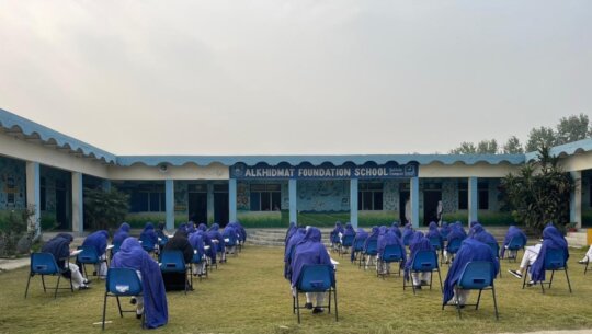 Support Alkhidmat 22 Schools in Pakistan