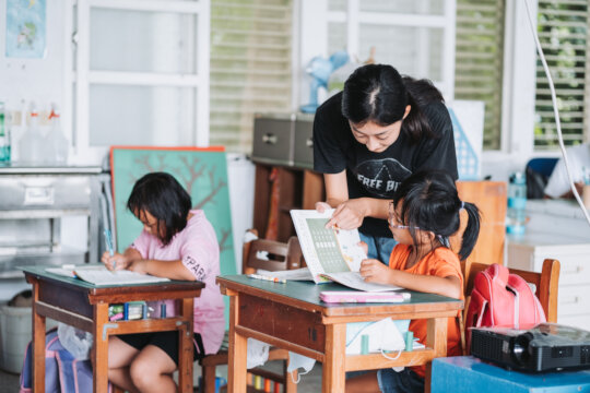 Empower rural Taiwan children through activities