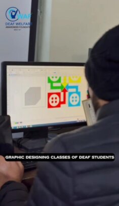 Empowering Deaf Youth through Graphic Design Lab