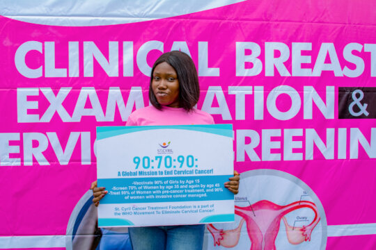$10 Monthly to Reduce Cervical Cancer in Nigeria
