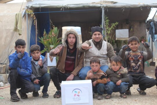 Ramadan Relief: Food Baskets in Gaza and Syria