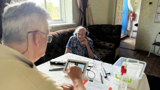 Hearing restoration for the elderly in Ukraine