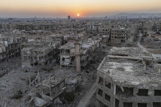 Rehabilitation of War-Damaged Houses in Syria