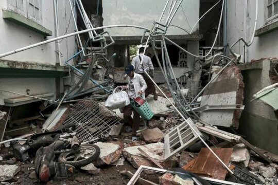 Massive earthquake rocks Myanmar: Give now