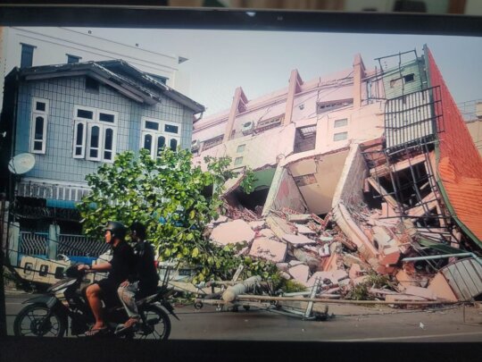 Safe Drinking Water for Earthquake Victims Myanmar
