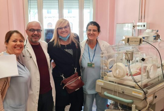 Vital equipment to save premature babies' lives