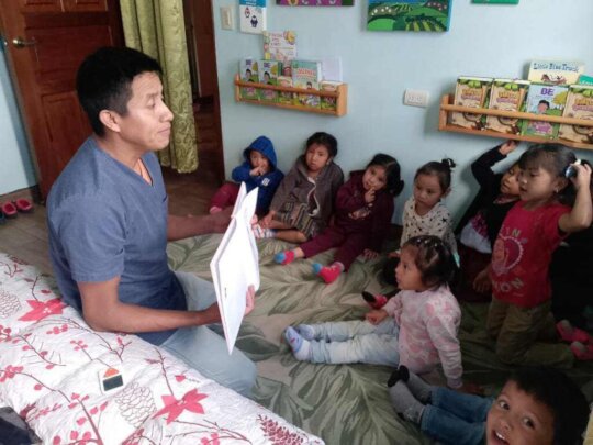 Combat illiteracy in Guatemala