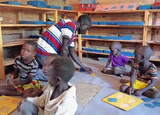 Train a Teacher, Equip a Classroom, Teach a Child