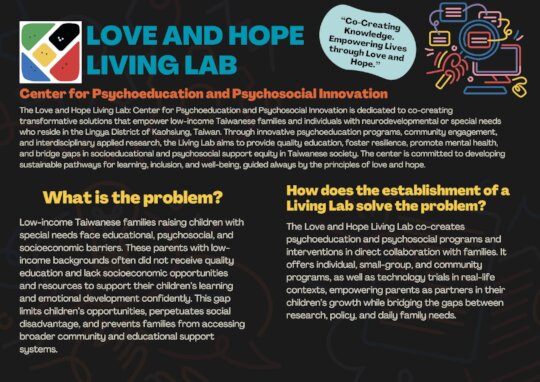 Love and Hope Living Lab: Center for Innovation