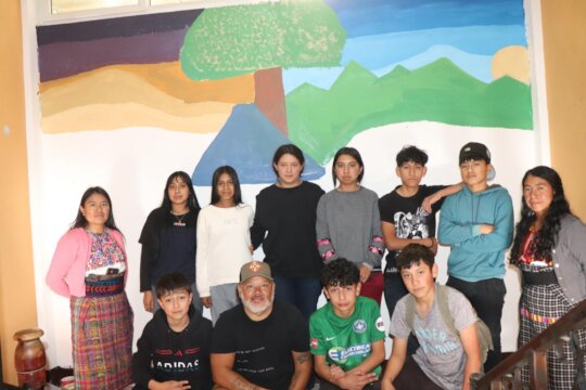 Art classes for Maya youth boost education outcome