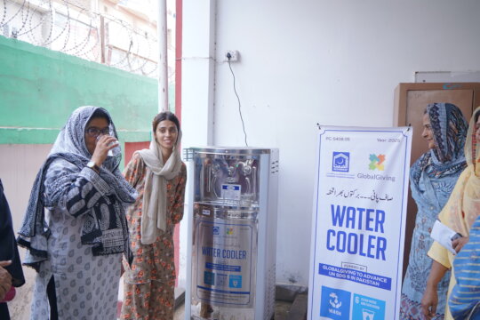 Install 100 Water Coolers in Pakistan